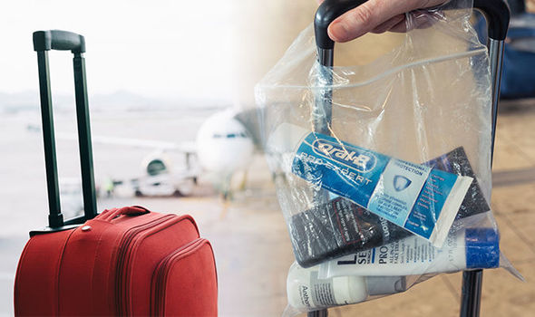 Uk Flights Hand Luggage Liquids Plastic Bag 998391 (1)